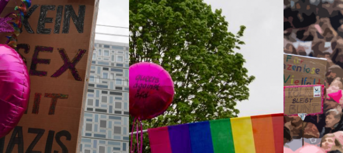 Queers gegen AfD – Rückblick auf die Aktionen am 22. April 2017