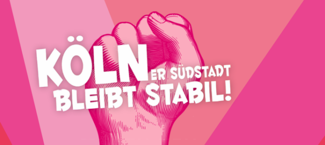 queergestellt Teil des spontanen Südstadt-Bündnisses